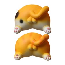 Cute Cats Butt Magnets Decoration For Fridge Office Whiteboards Resins Craft