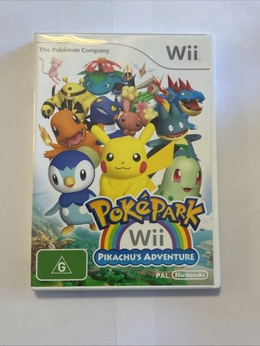 Wii PokePark Pikachu Adventure Nintendo Wii Pokemon game PAL