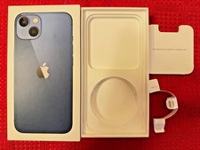 EMPTY RETAIL BOX ONLY for Apple iPhone 13 Blue 128GB