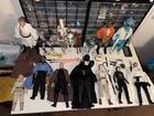 Hasbro Kenner Star Wars Wars 12 Inch Action Figure Lot Darth Vader Count Dooku