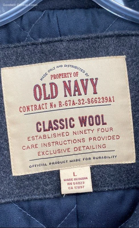 Old Navy Men's Black Coat - Size L - Image 3 of 4