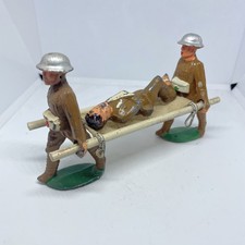 MANOIL WOUNDED SOLDIER M53  2 CARRIERS M57  A STRETCHER, NM . CIRCA 1935; GR
