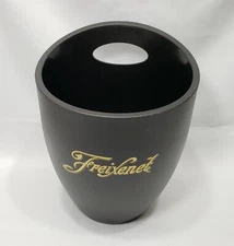 Freixenet Black Plastic Bottle Cooler / Bucket Ice Wine Champagne