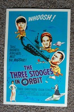 The 3 Stooges in Orbit  Lobby Card Movie Poster 