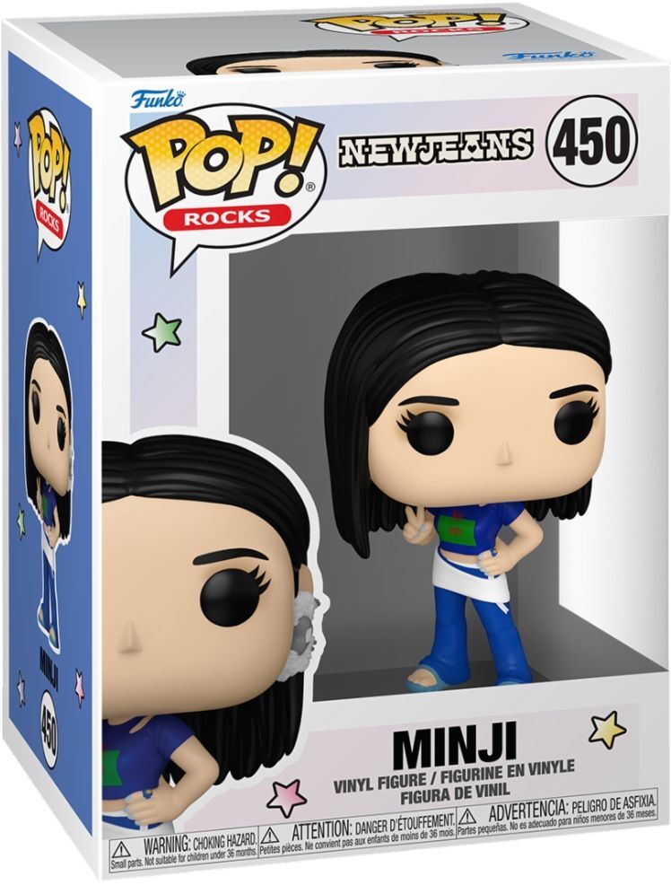 Gadget - NewJeans: Funko Pop! Rocks - Minji (Vinyl Figure 450) - Funko