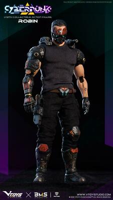 VTOYS サイバーパンク・ロビン ＆ 『BLAME!』 キリー New VTOYS X BMS X CF 1/12th Cyberpunk Robin Eclusive Collectible