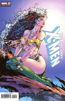 Uncanny X-Men #1 1:50 Ratio Hidden Gem Variant Cover by Jim Lee