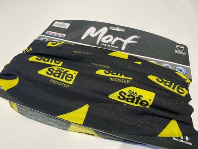 Gas Safe bedruckter Schlauchschal - schwarz, Einheitsgröße, kostenloser Versand 