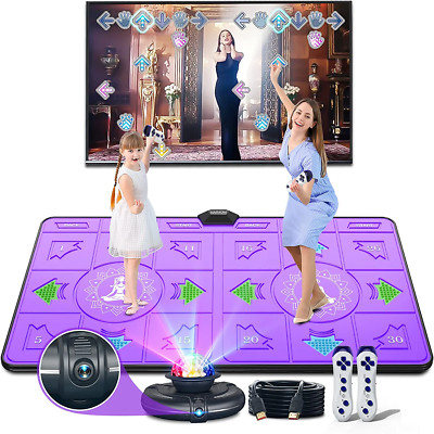 Electronic Dance Mats Dancing Pad Yoga Mat Musical Dancing Carpet, Double User D