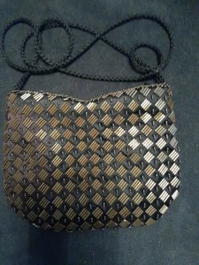 satin evening clutch