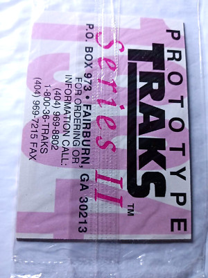 *  1992 TRAKS PROTO TYPE CARD picks FROM existing combined listing