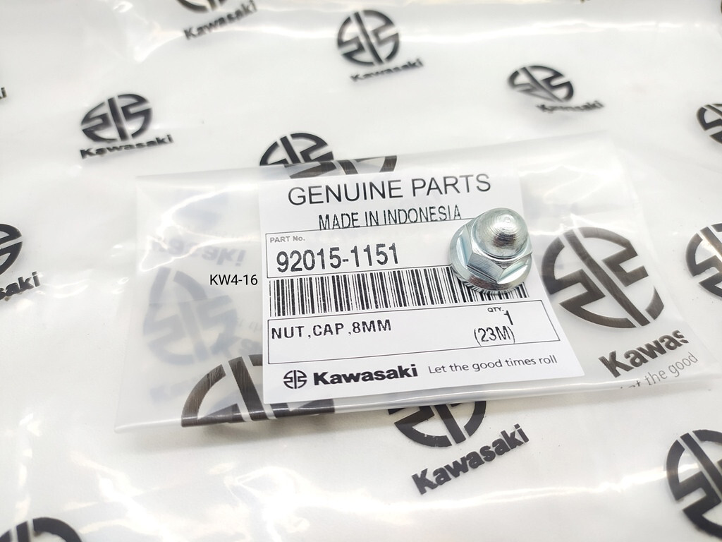 Cap Nut 8mm Cylinder Head Kawasaki KX ZX AN110 KLX KLR Versys NOS