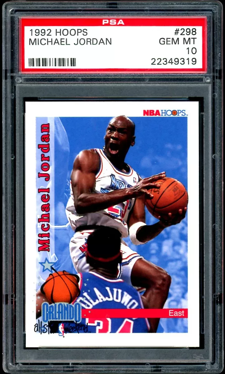 Sold at Auction: 1992 NBA Hoops All Star Weekend Michael Jordan