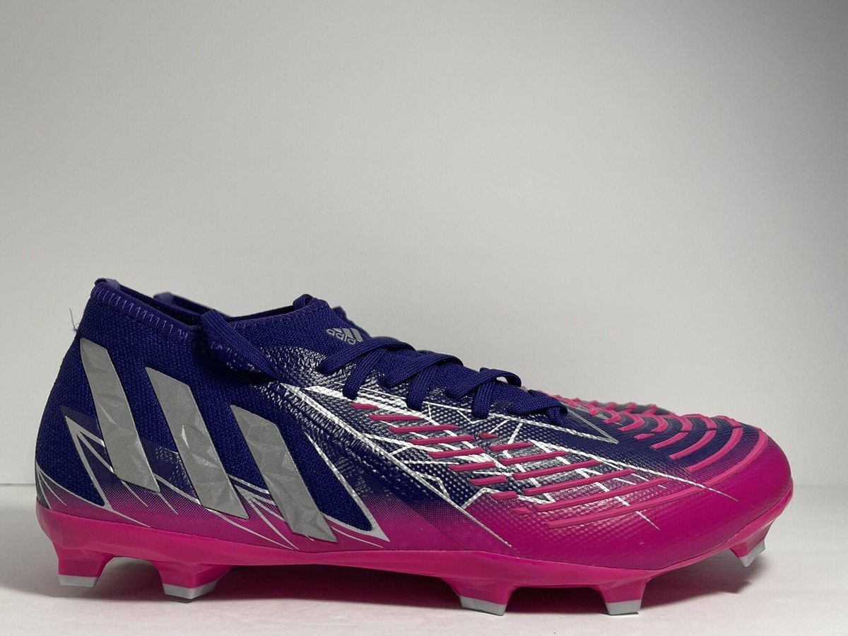 Adidas Predator Edge.2 FG Soccer Cleats Purple GW6113 Men's