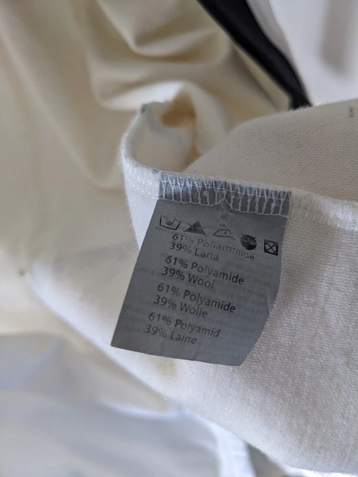 Camisa De Marchi Blanca Manga Larga Talla L Hecha en Italia  Foto 3 de 3