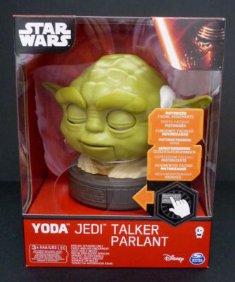 Star Wars: YODA Jedi Motorized Talker Head (Talking Yoda Figure