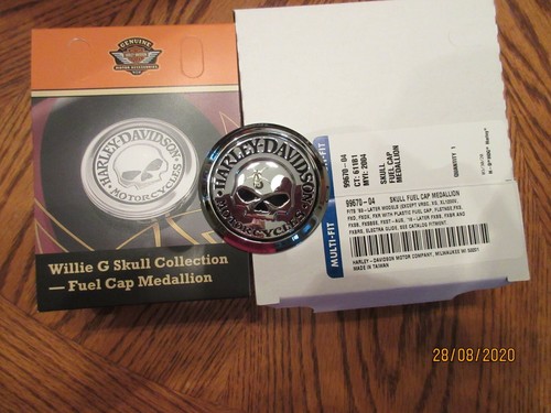 HARLEY DAVIDSON WILLY G SKULL FUEL GAS 