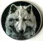 White Wolf - American Silver Eagle 1oz  .999 Silver Dollar Coin Limited Edition
