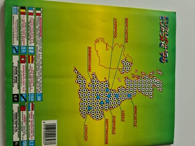 Album Panini Europa 96 complet-10 Euro 1996 original