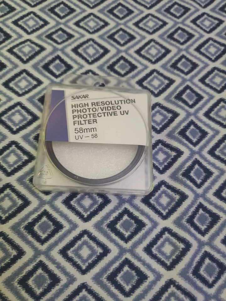 Sakar UV 58mm High Resolution photo /video Protective Filter - Image 3 of 4