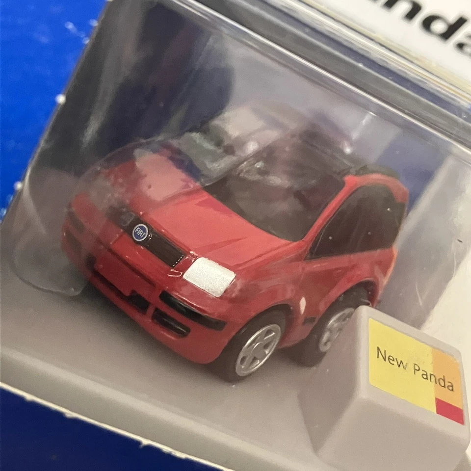 Raro Fiat Panda Choro Q Pullback Penny Racer Coche de Juguete JDM Japón Rojo Mk3 169 Foto 4 de 4