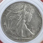 Uncirculated 1943 Philadelphia Mint Silver Walking Liberty Half