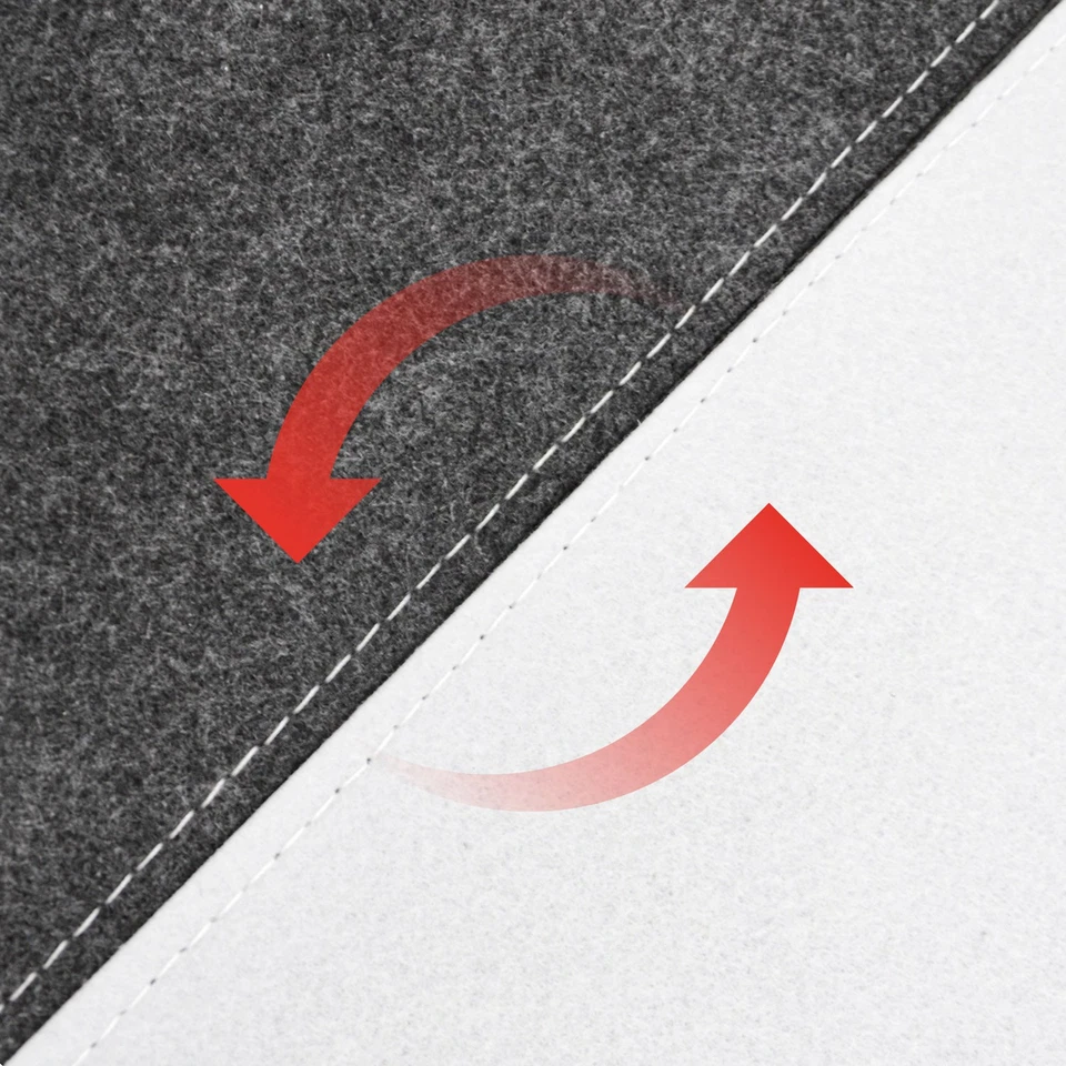 2 Bierbank Polster Filz - 180x28 Bierbankauflagen Set Auflagen Bierzeltgarnitur - Bild 4 von 4