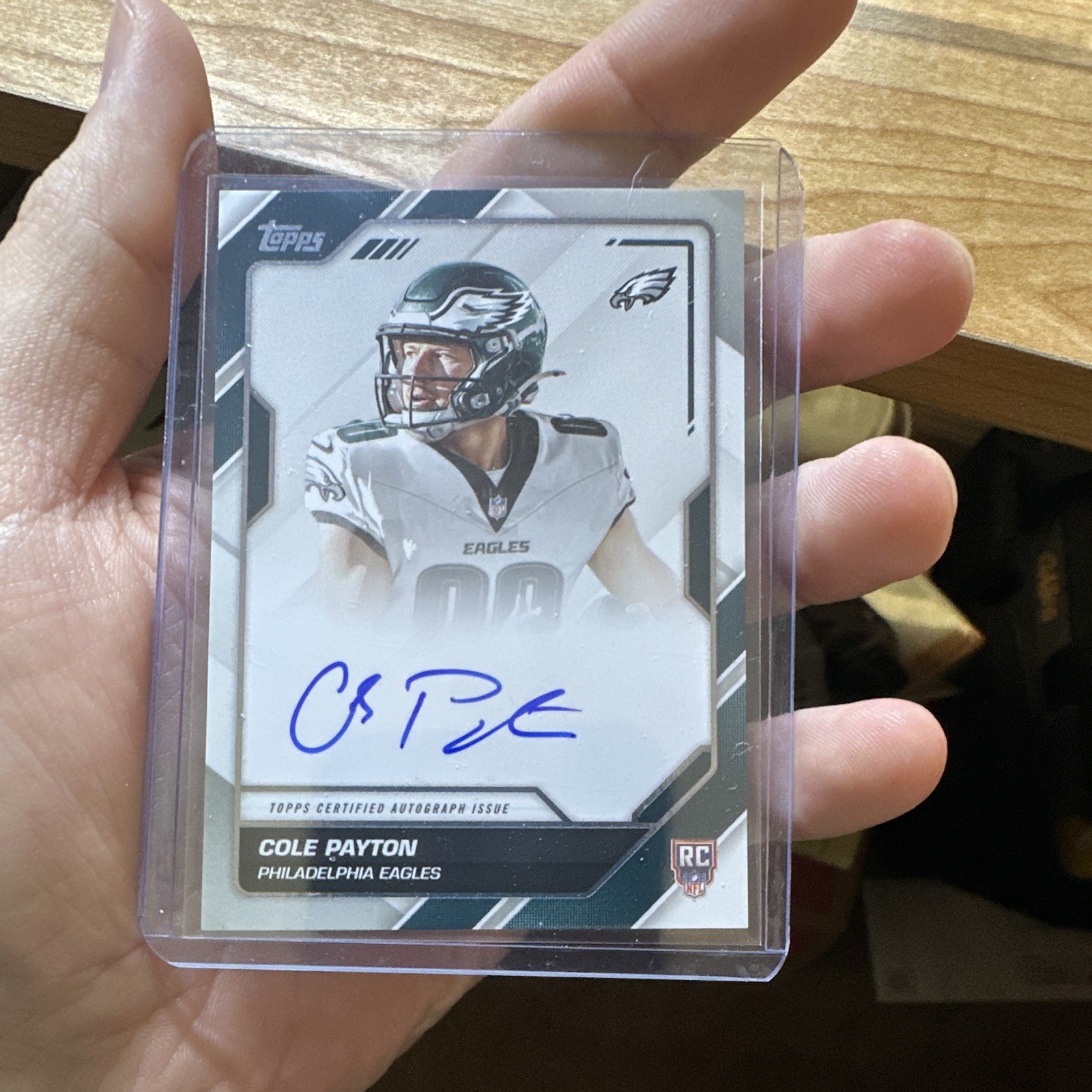 2026 Topps Flagship Football First Signature - Cole Payton RC Auto FFS-CP🔥