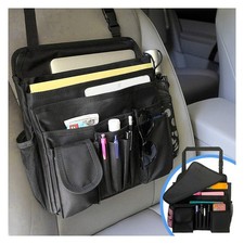 Car Front Seat Organizer, Car Backseat Organizer with Adjustable Shoulder Str...