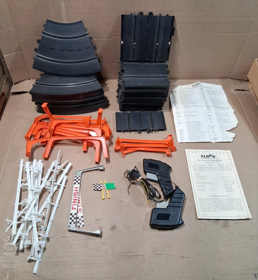 Eldon Power Pack "8" Road Race Set SIN COCHES Foto 2 de 3