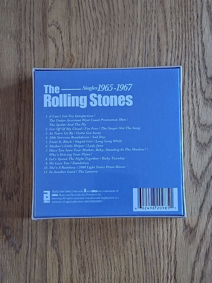 The Rolling Stones Singles 1965-1967 Box Set 11 CD NEW SEALED Foto 2 de 4