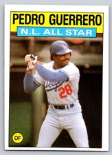 1986 Topps - Pedro Guerrero #706
