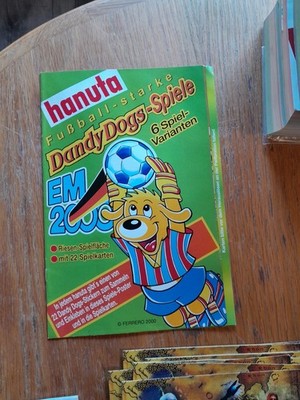  Leeralbum Sammelalbum Neu Hanuta Dandy Dogs EM 2000