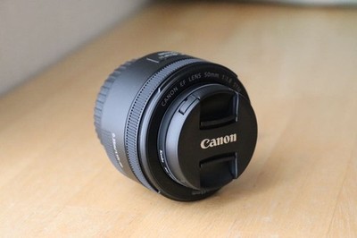 Canon EF50mm F1.8 STM prime lens