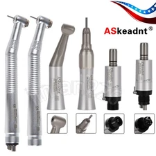 ASkeadnt Dental Standard High Speed/Slow Low Speed Handpiece Kit 2Holes/4Holes