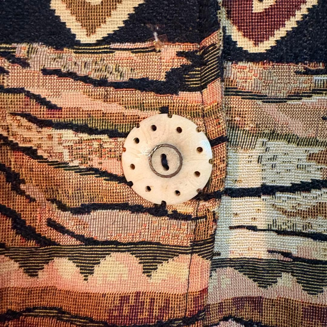 All-over Pattern Gobelin Jacket Ethnic Native Mad… - image 6