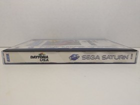 Daytona USA (Sega Saturn, 1995) Complete W/ Manual + Reg Card Tested Working