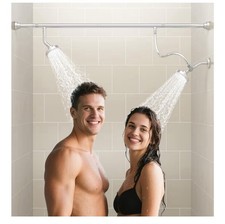 Dual Shower Head for Couples, High Pressure Double Shower Heads for Two People R