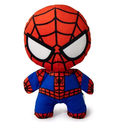 Buckle-Down Dog Toy, Marvel, Plush Squeaker Spider Man Kawaii Standi (US IMPORT)