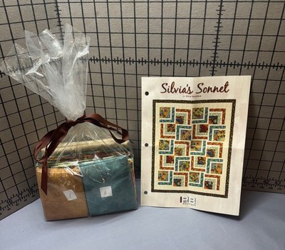 Silvia s Sonnet Quilt Kit by Silvia Vassileva - 56  x 70  - Fabric Included