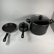Cooks 5-Piece Hard Anodized Cookware Set SLATE GRAY NEW