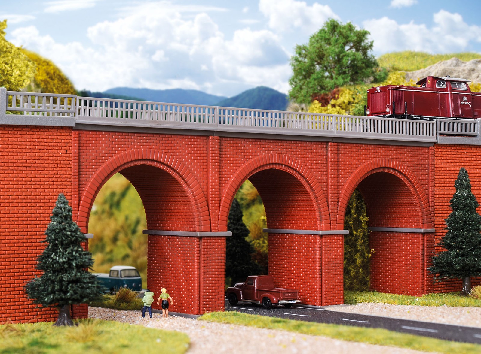 Vollmer 47313 - N Brick Viaduct - New