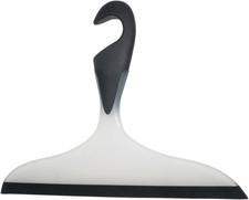 18752100 Bathroom Squeegee Loano Black - for Bath and Shower, Plastic, Black