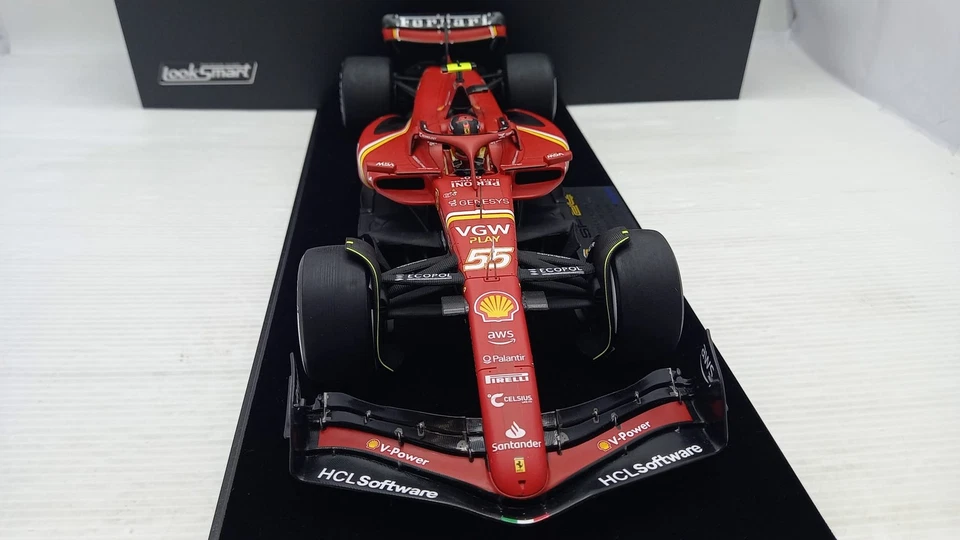 LS18F1059 Looksmart Ferrari SF-24 Carlos Sainz Australian GP 2024 1/18 - Immagine 2 di 4