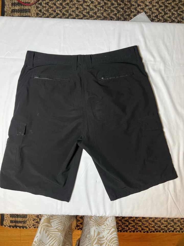 Bañador Ocean Current para hombre 36 negro 6 bolsillos longitud playa 20 Foto 4 de 4