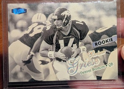 1998 Fleer Ultra Platinum Medallion Brian Griese RC #400P 24/66 Broncos