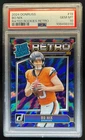 2024 Donruss Bo Nix Retro Rated Rookie #19 Broncos PSA 10