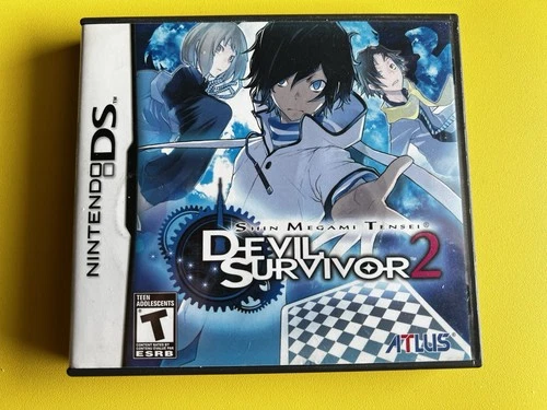 Shin Megami Tensei: Devil Survivor 2 (Nintendo DS, 2011) CIB Complete Tested