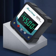 Magnetic LCD Digital Level Angle Finder Tool for Precision Measurements 0-360 