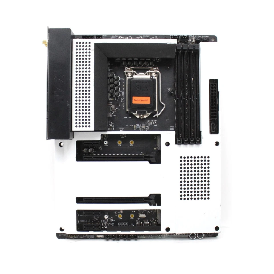 NZXT N7 Z490 White Intel Z490 Mainboard ATX Sockel 1200 #335259